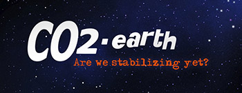 Duimnaelskets: CO2.Earth Banner